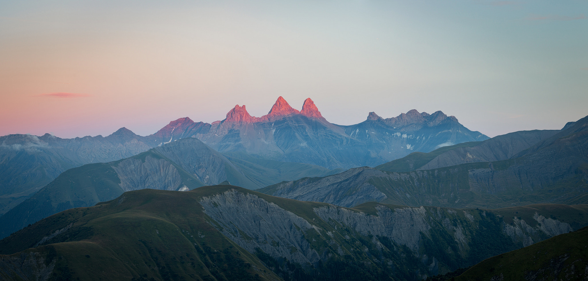 Tamron SP 35mm F1.8 Di VC USD sample photo. Aiguilles d'arves photography