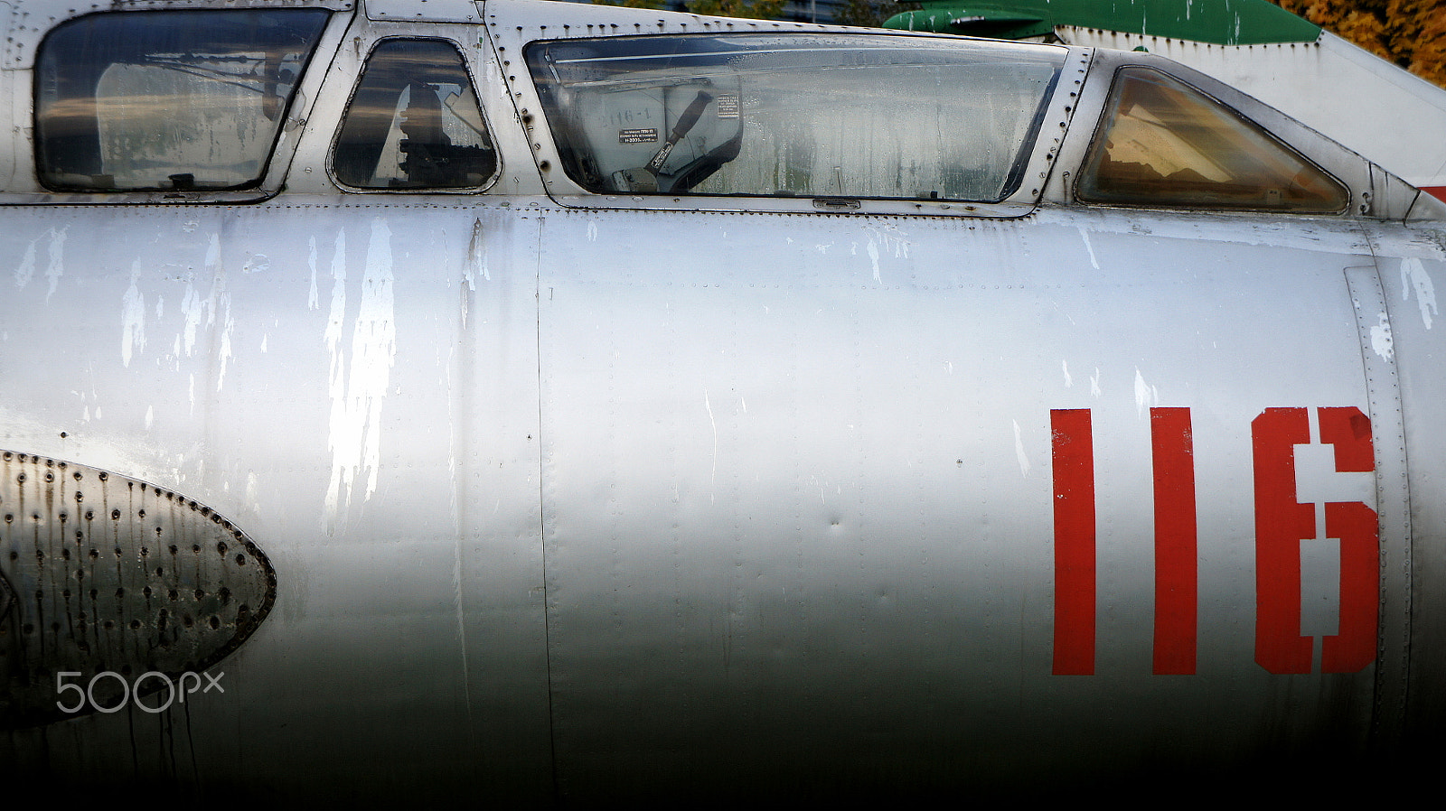 Sony E 18-55mm F3.5-5.6 OSS sample photo. Old soviet fighter photography