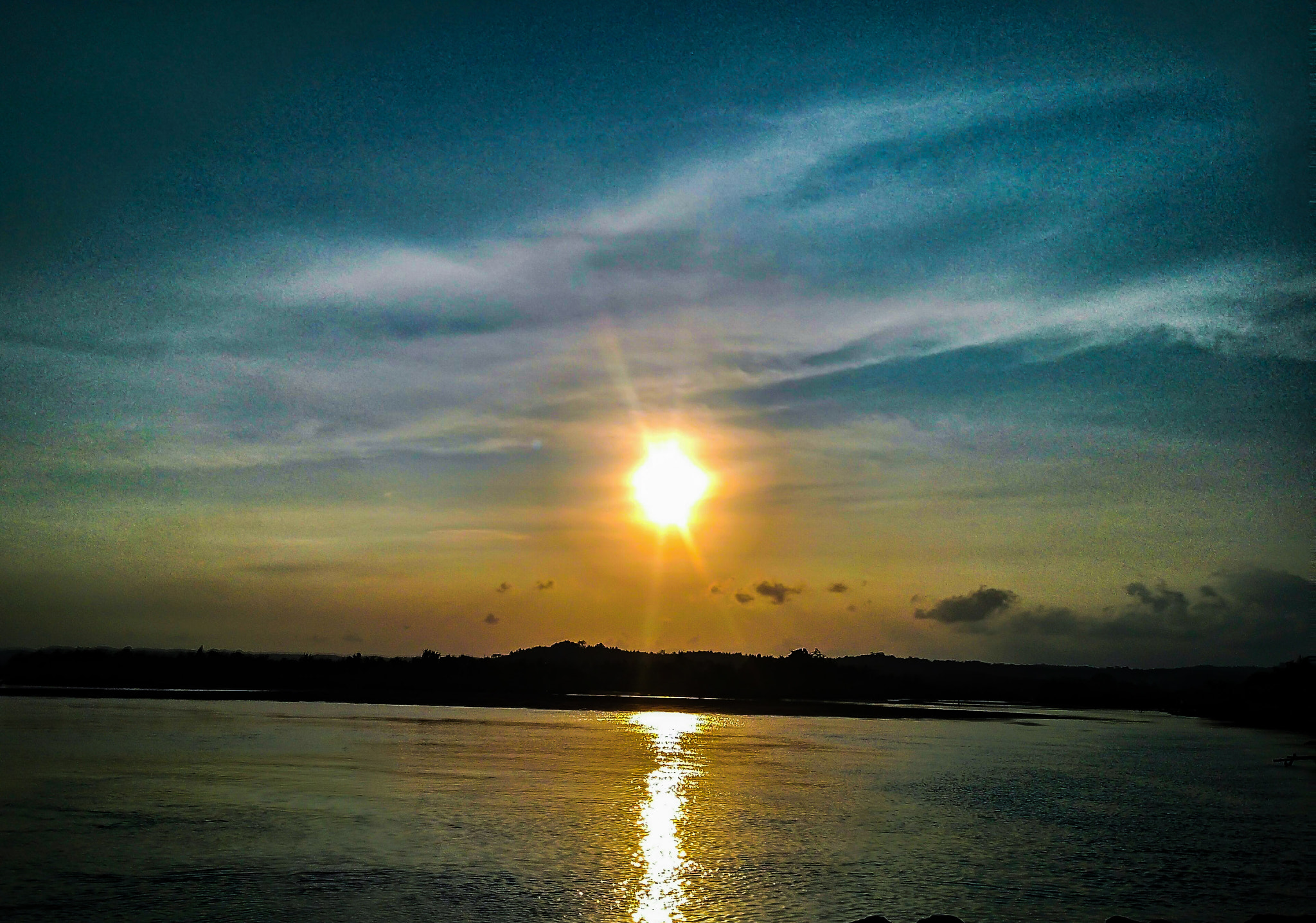 ASUS PadFone sample photo. Sunset photography