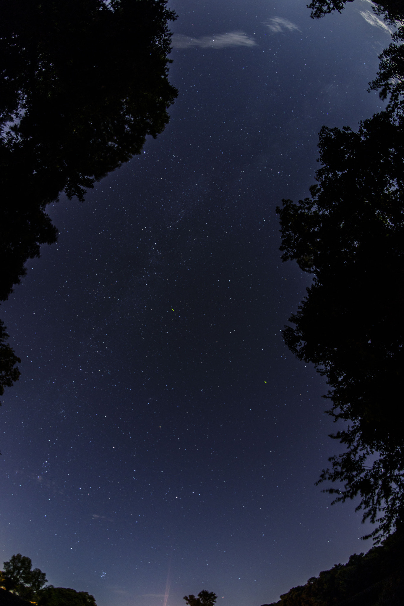 Samyang 12mm F2.8 ED AS NCS Fisheye sample photo. Faint milky way photography