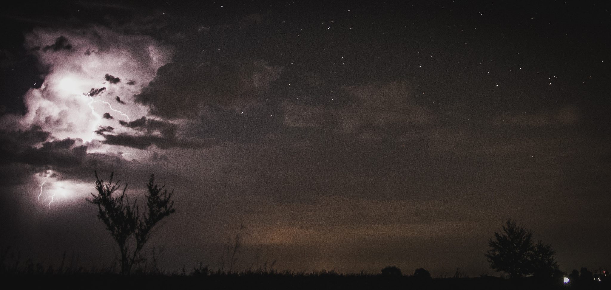 Canon EOS 60D + Sigma 17-70mm F2.8-4 DC Macro OS HSM sample photo. The storm and the stars photography