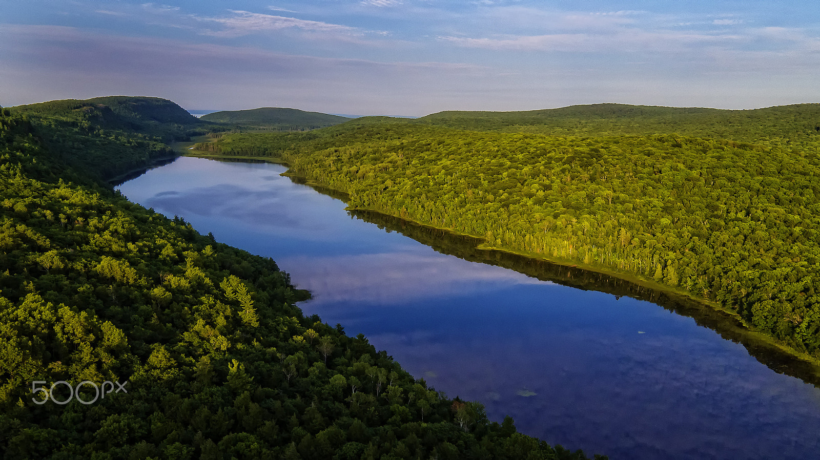 DJI FC550 sample photo. Lake of the clouds photography