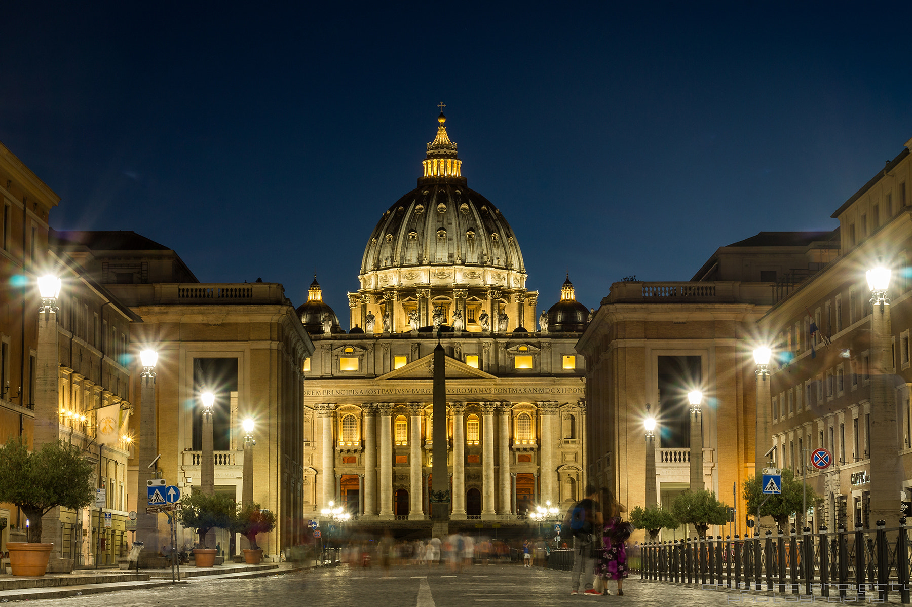 Sony Alpha a3000 sample photo. St. peter's basilica -rome - photography