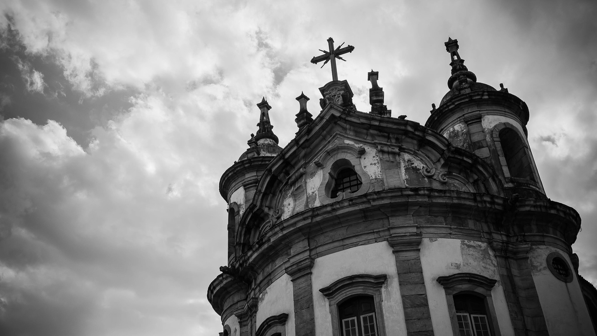 Panasonic Lumix DMC-G7 + Panasonic Lumix G 20mm F1.7 ASPH sample photo. Church of nossa senhora do rosário - ouro preto photography