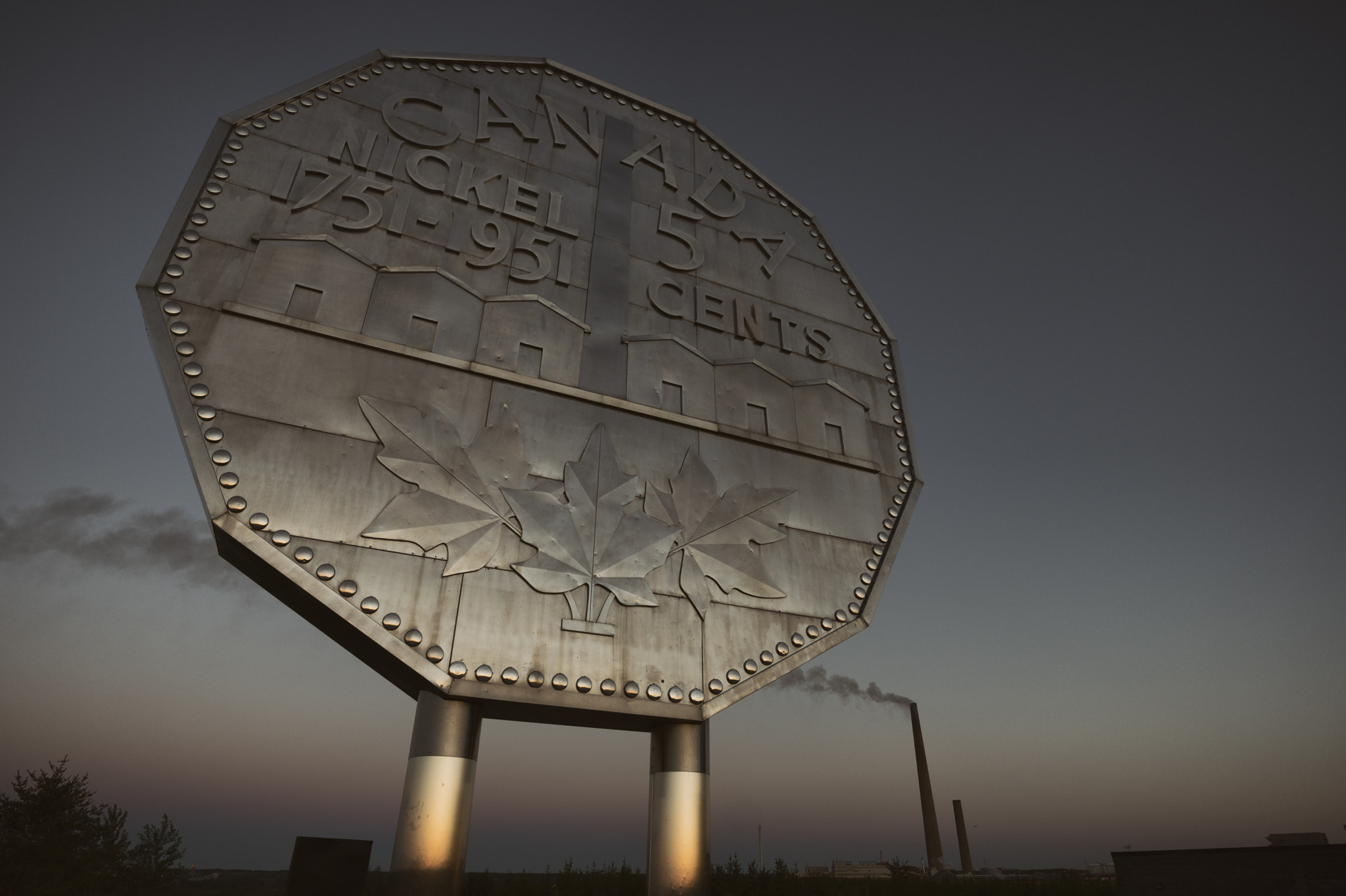 ZEISS Touit 12mm F2.8 sample photo. The big nickel, sudbury | ontario photography