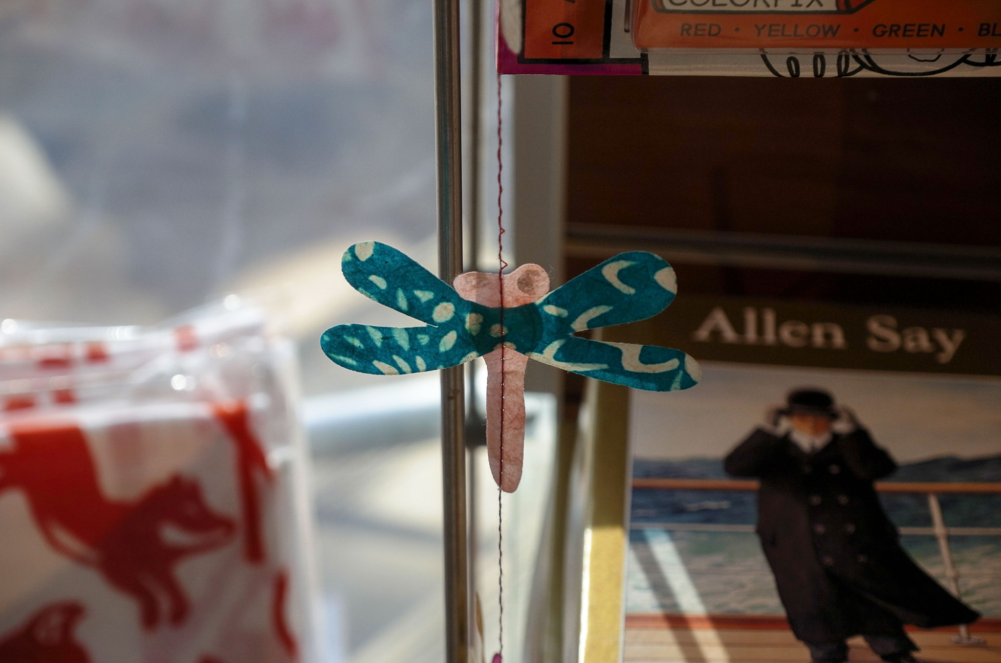 Ricoh GXR A16 sample photo. Paper dragonfly photography