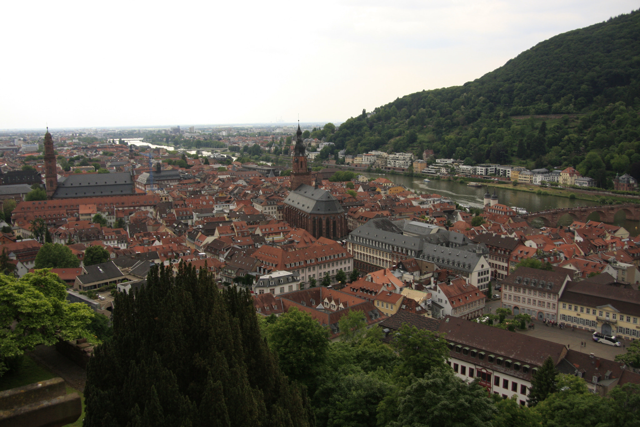 Canon EOS 40D sample photo. Heidelberg old city photography