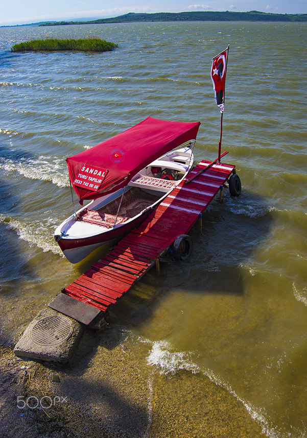 Pentax K-3 II sample photo. Small boat jetty. photography