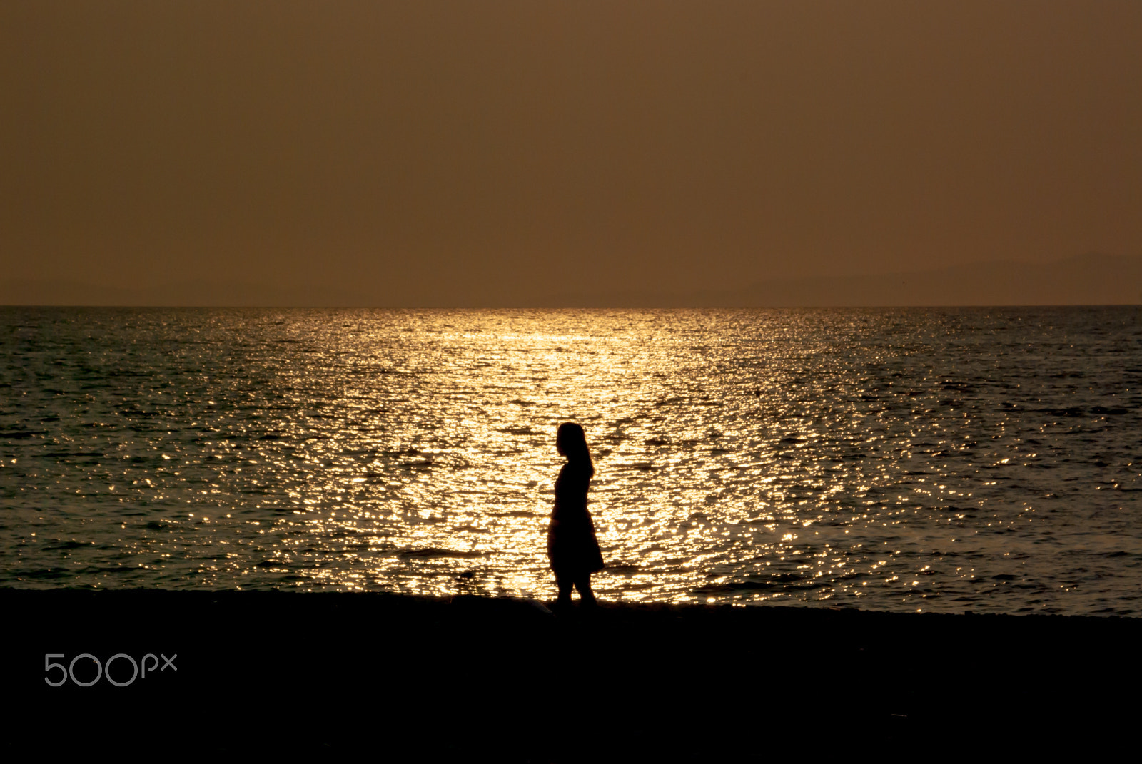 Pentax K10D sample photo. Silhouette photography