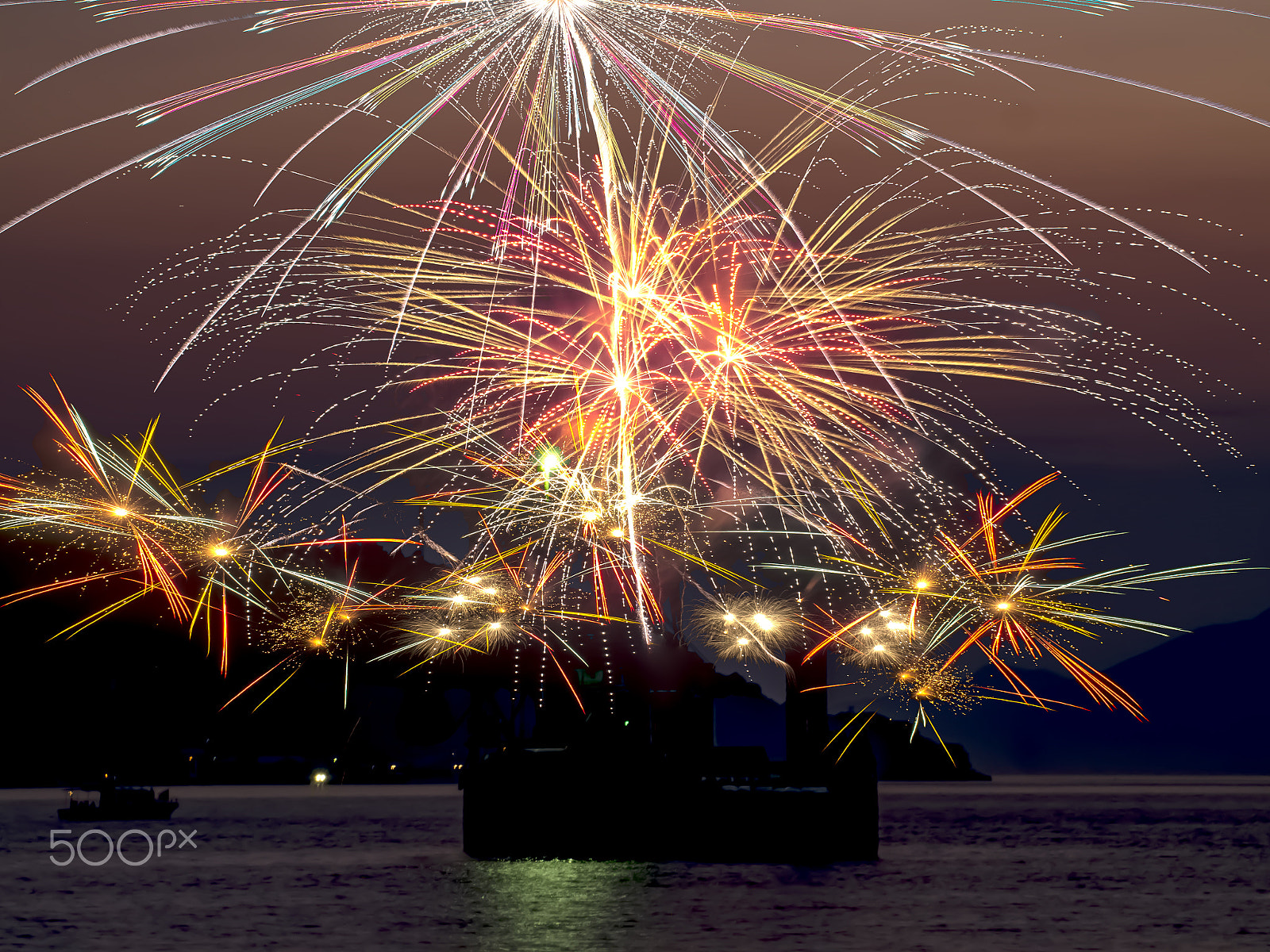 Olympus OM-D E-M5 sample photo. Beautiful fireworks photography