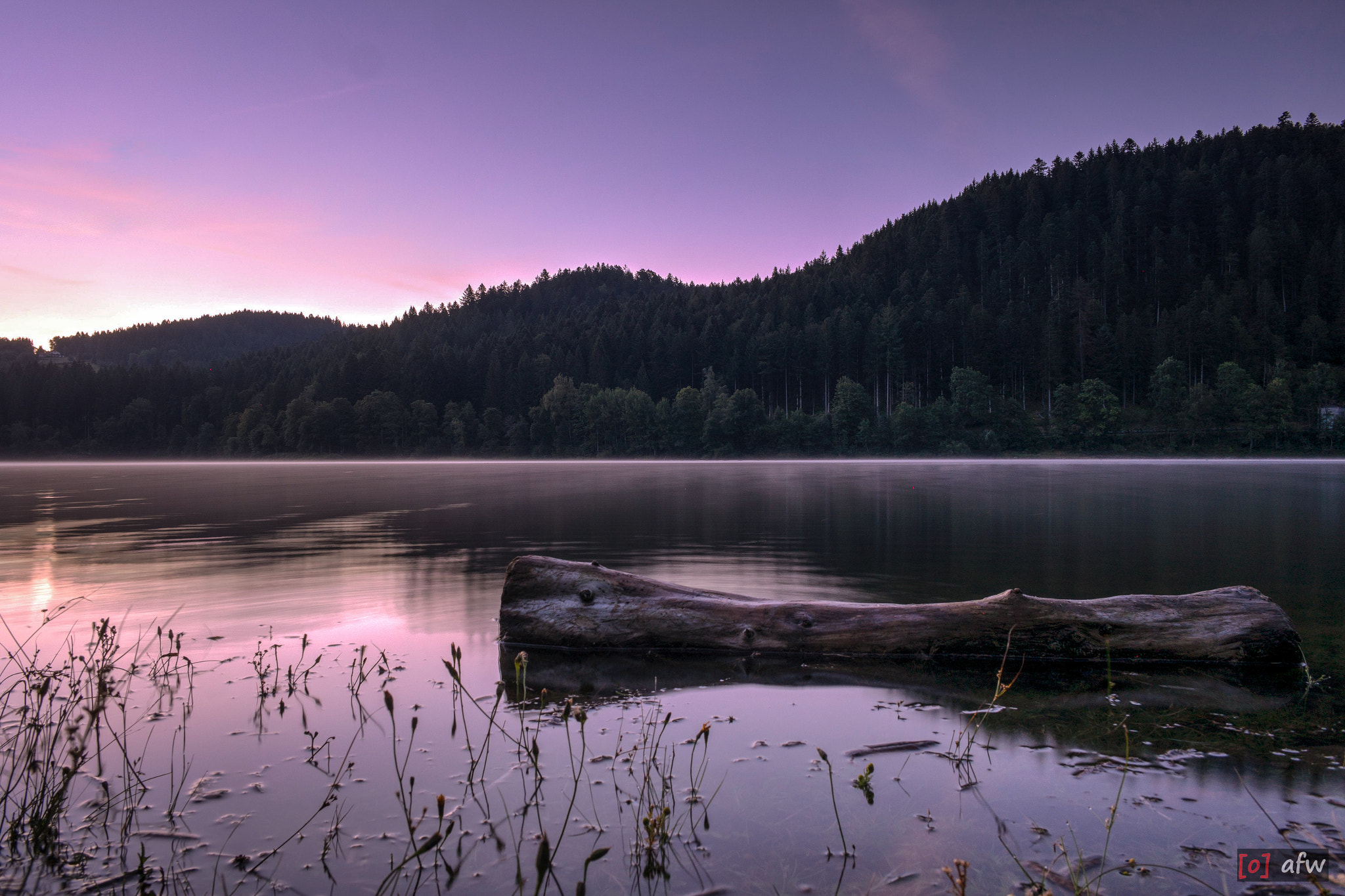 Samsung NX300M + Samsung NX 16mm F2.4 Pancake sample photo. Nebel auf dem albtalstausee 1/3 photography