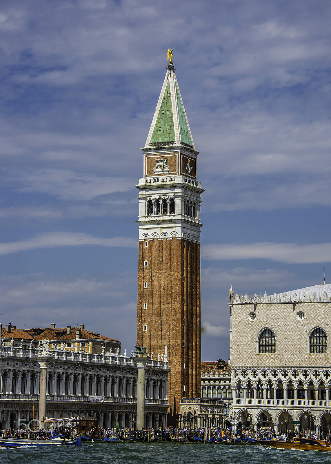 Nikon Df sample photo. San marco square from the water, impressive build photography