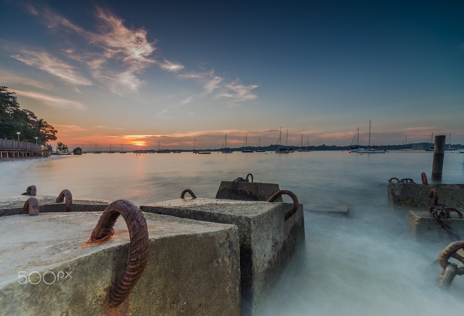 Sigma 12-24mm F4.5-5.6 EX DG Aspherical HSM sample photo. Sundown @ changi beach singapore 2016 photography