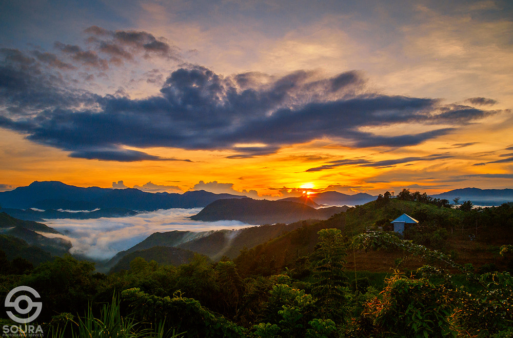 Nikon D3 + Nikon PC-E Nikkor 24mm F3.5D ED Tilt-Shift sample photo. Tanay sunrise - philippines photography