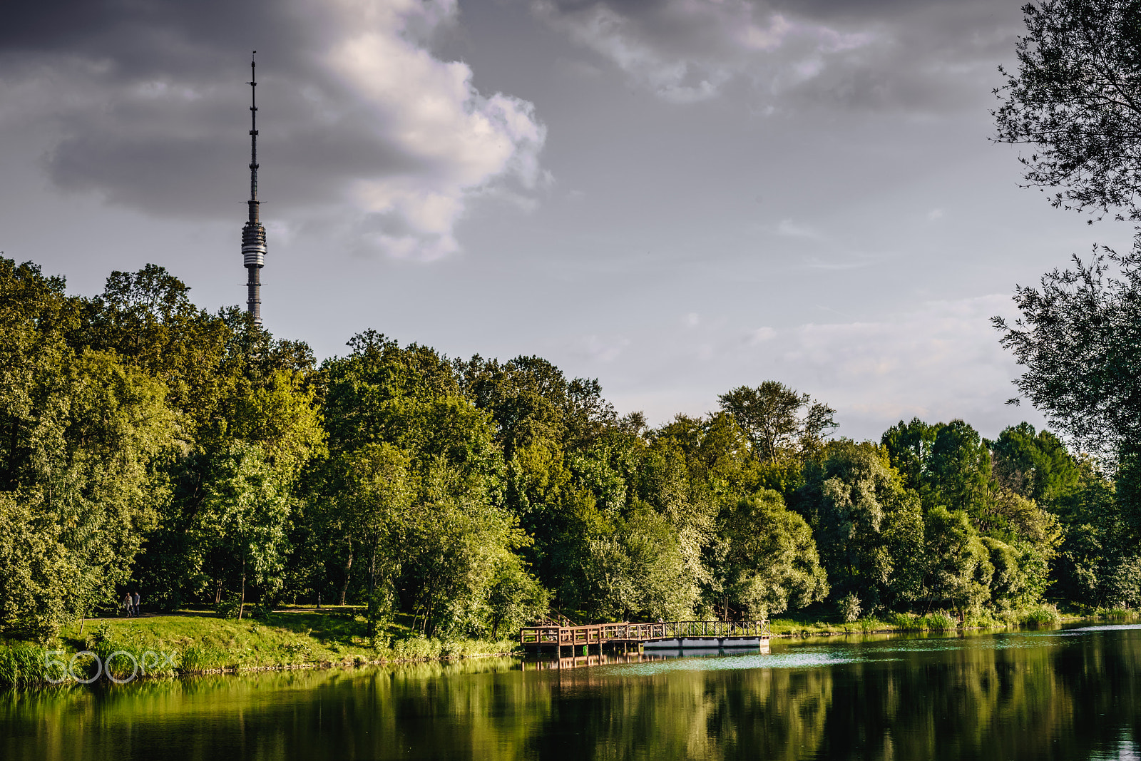 Sony a7R II sample photo. Ostankino tower photography