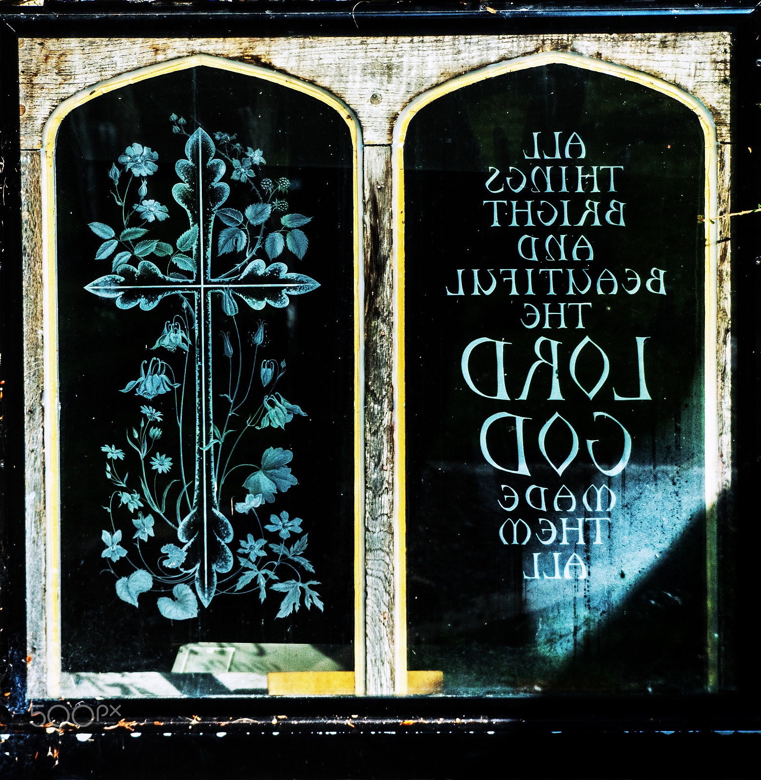 Sony DT 18-250mm F3.5-6.3 sample photo. Church window photography