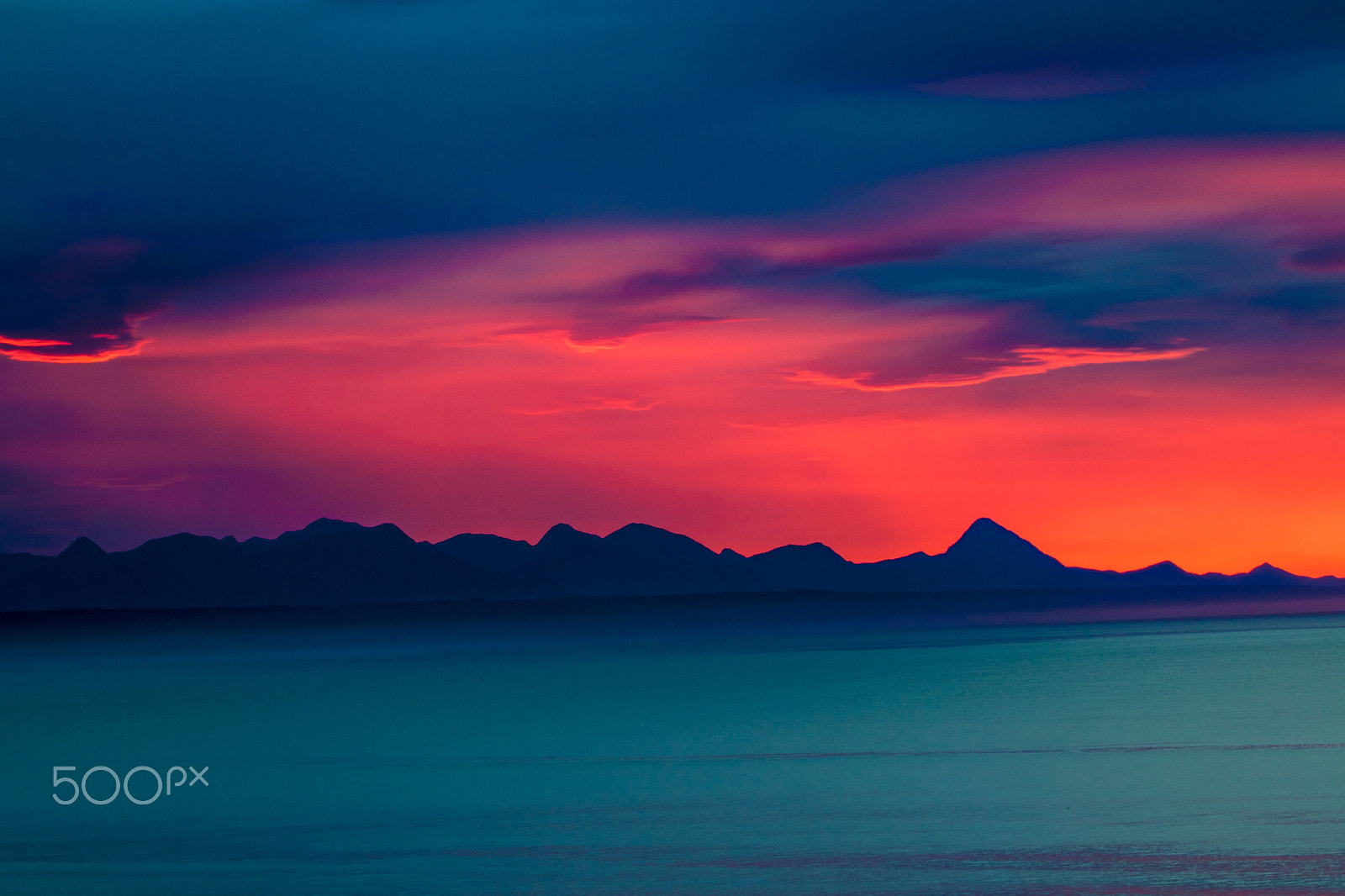 Canon EF 100-400mm F4.5-5.6L IS USM sample photo. Pink and purple sky photography