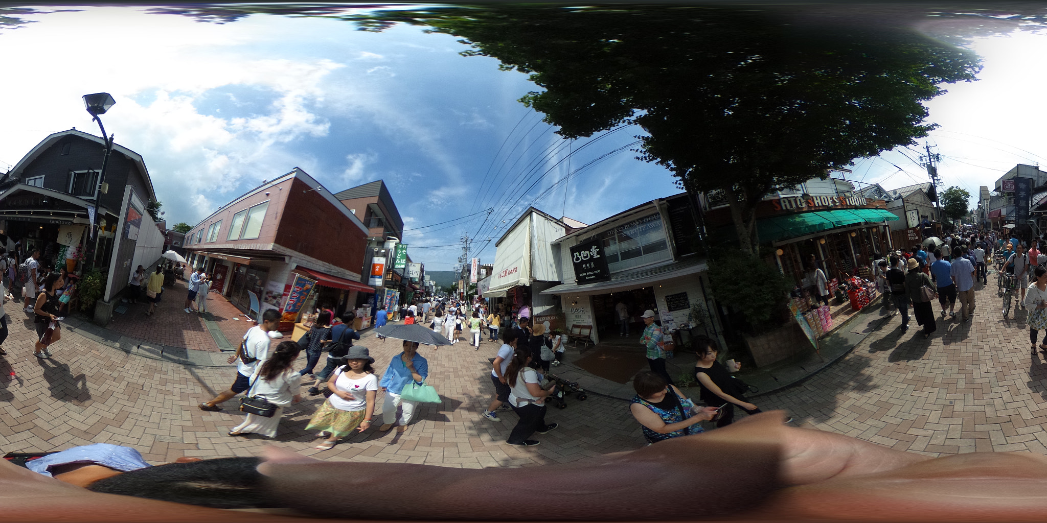 Ricoh Theta S sample photo. Karuizawa photography