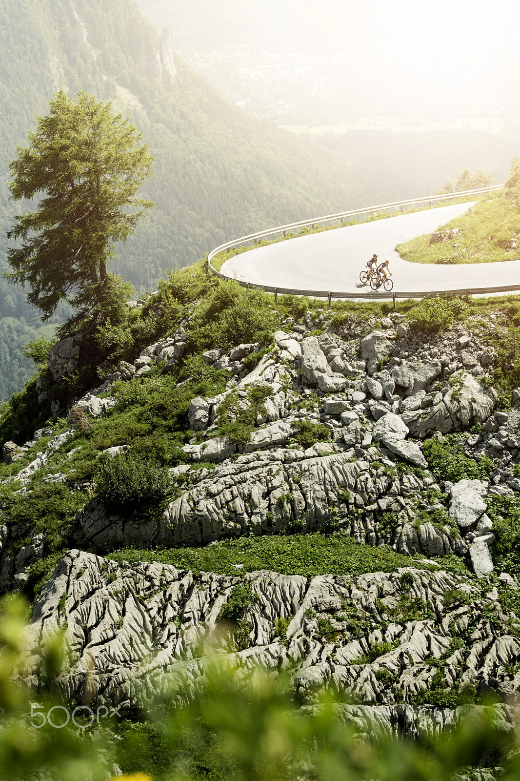 Nikon D4 sample photo. Road cycling photography