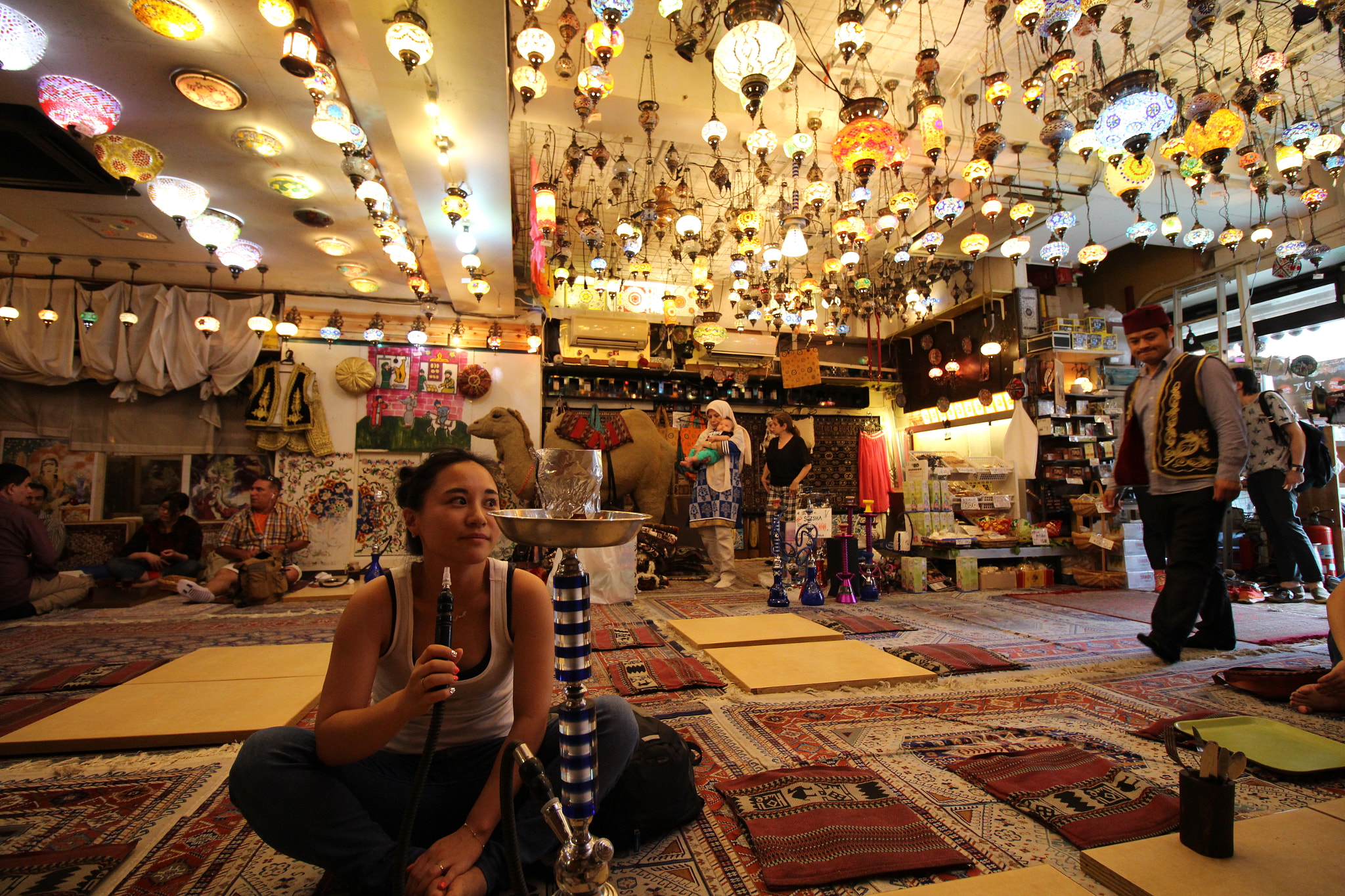 Canon EOS 700D (EOS Rebel T5i / EOS Kiss X7i) sample photo. Turkish restaurant in tokyo photography