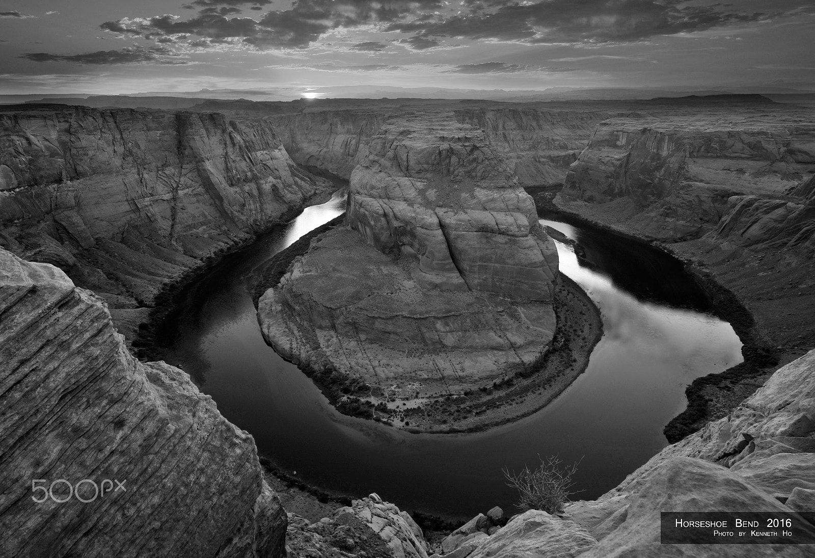 Nikon D3 sample photo. Horseshoe bend photography