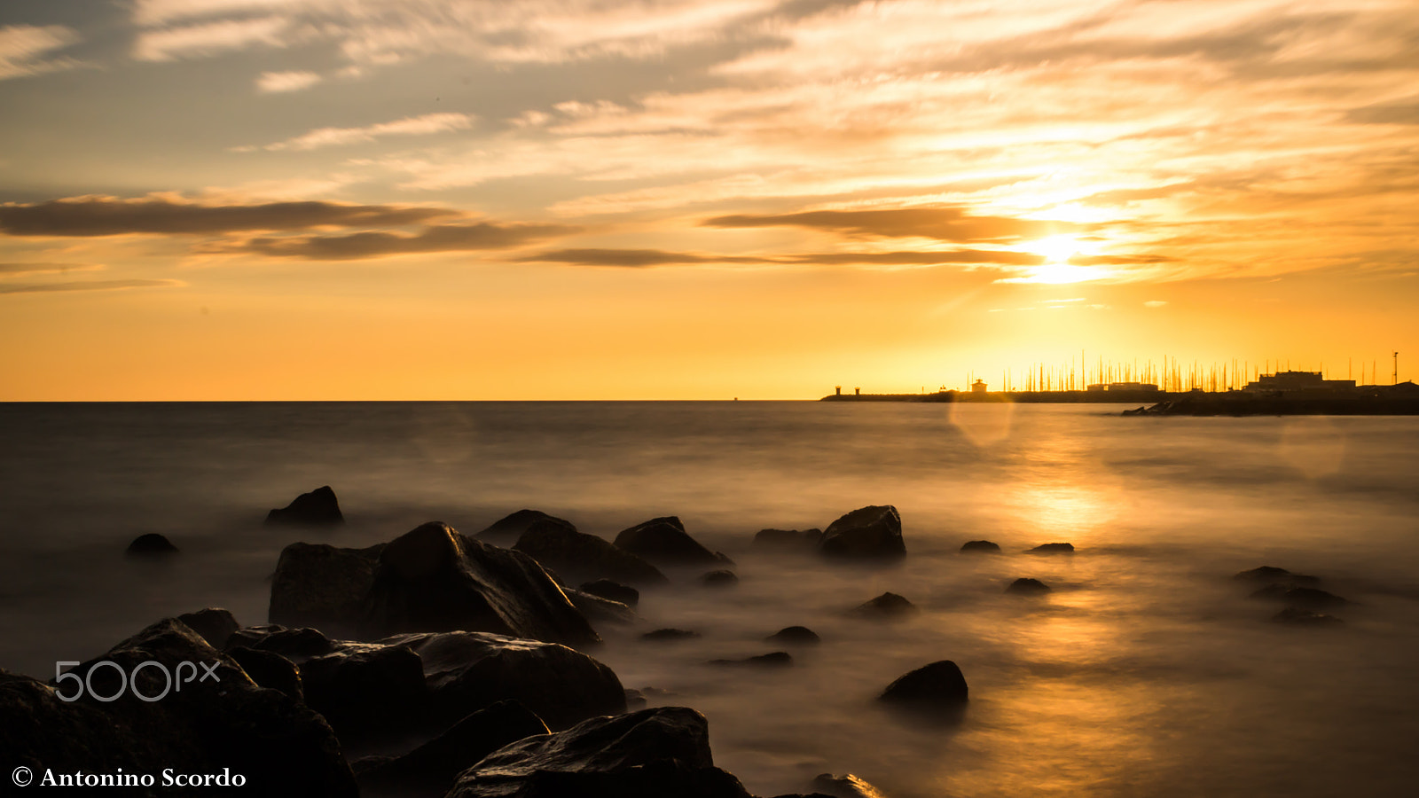Canon EOS 760D (EOS Rebel T6s / EOS 8000D) sample photo. Passerella alta esposizione tramonto photography