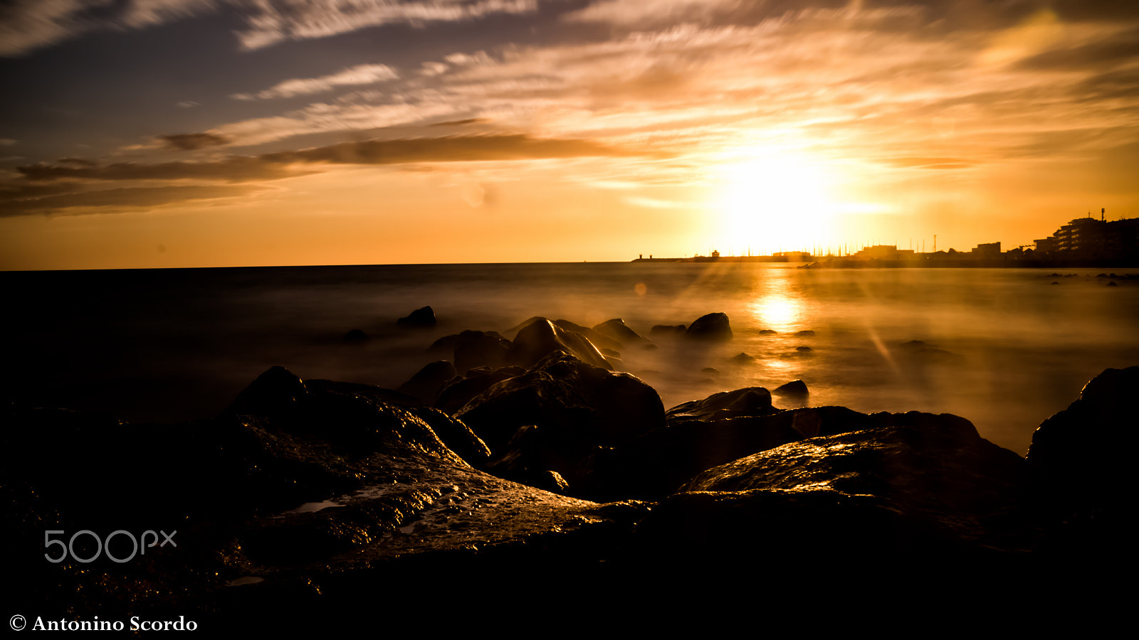 Canon EOS 760D (EOS Rebel T6s / EOS 8000D) sample photo. Passerella alta esposizione tramonto photography