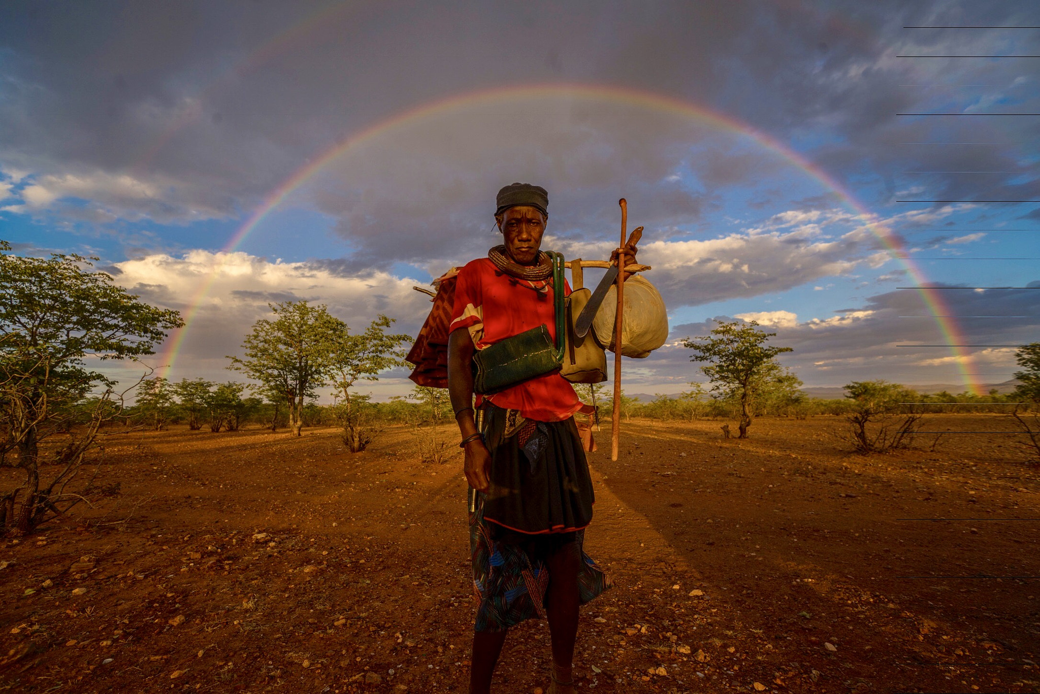 Sony a7R II + Sony Vario-Sonnar T* 16-35mm F2.8 ZA SSM sample photo. Himba  chief,namibia photography