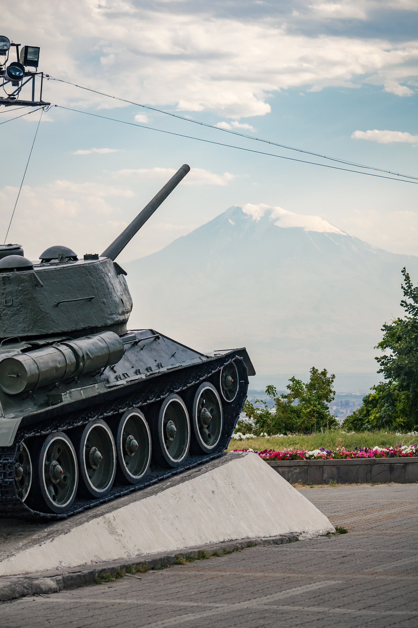 Canon EF-S 55-250mm F4-5.6 IS STM sample photo. Watching over mount ararat photography