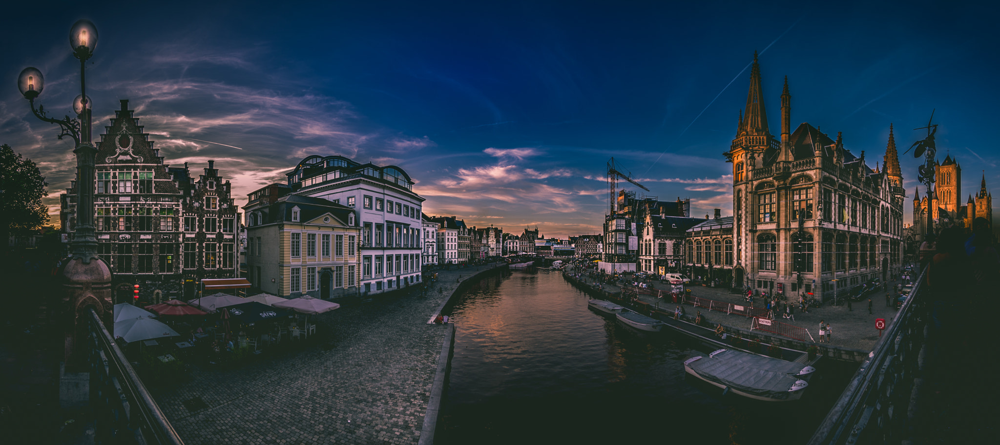 Pentax K-5 sample photo. Ghent on a summer evening photography