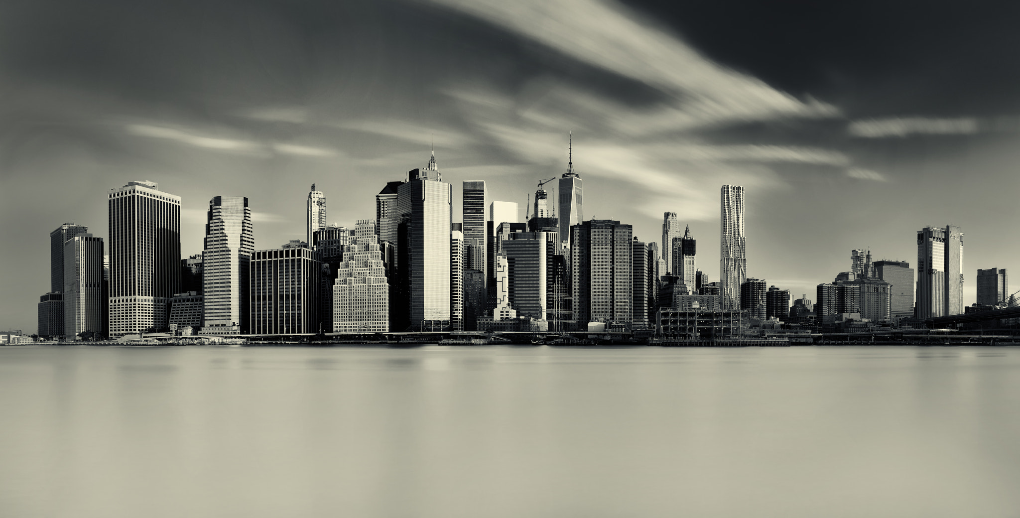 Nikon D90 + Sigma 18-35mm F1.8 DC HSM Art sample photo. Manhattan skyline photography