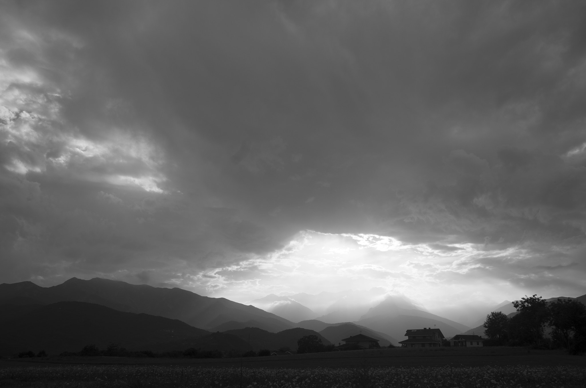 Pentax K-50 + Pentax smc DA 16-45mm F4 ED AL sample photo. Skies2 photography