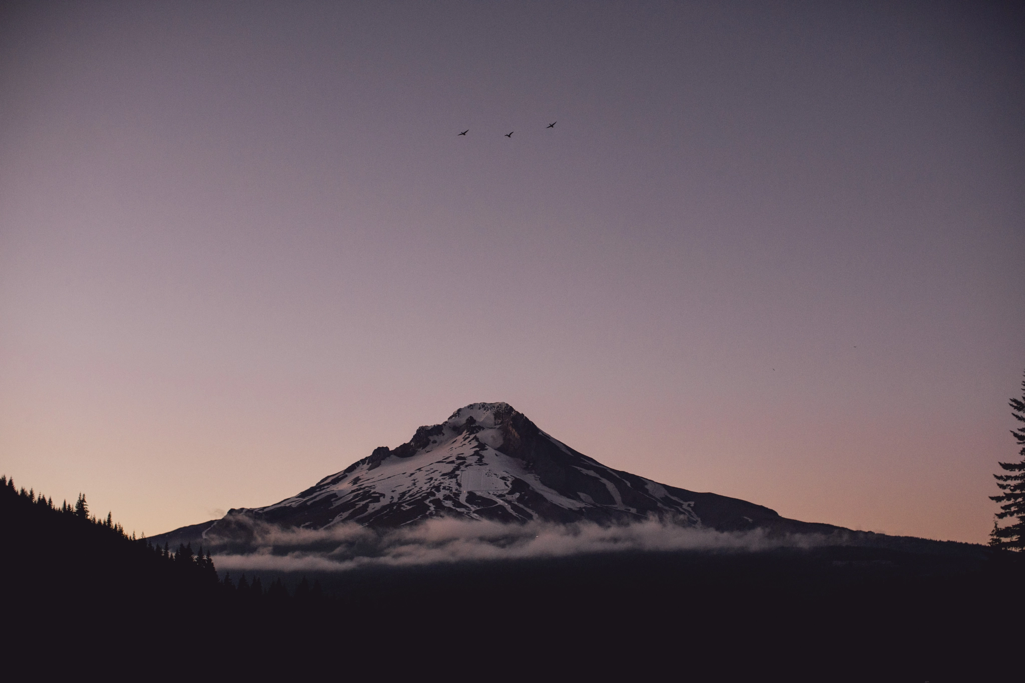 Sony a7R II sample photo. Trillium lake photography