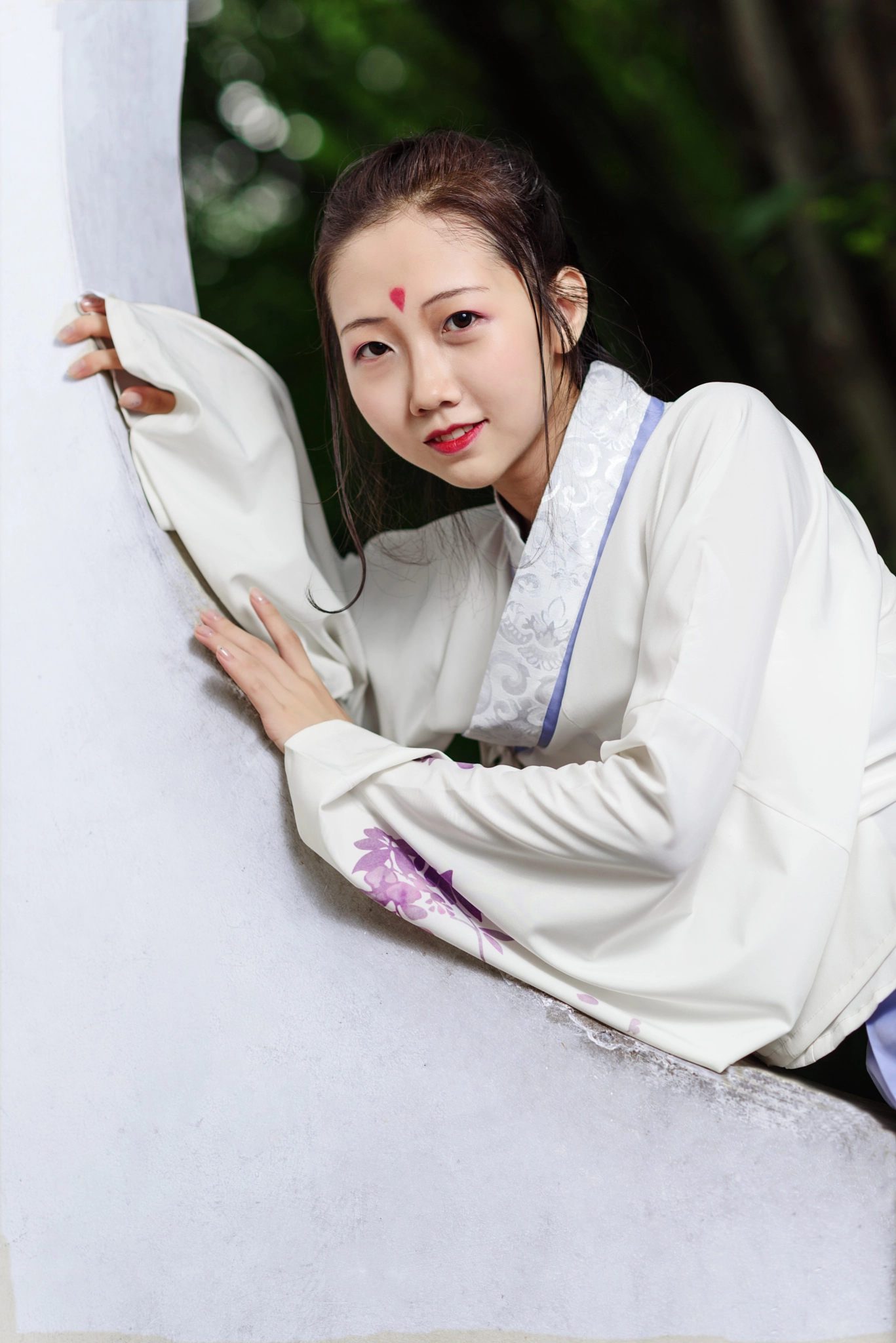 Nikon D750 + Nikon AF Nikkor 105mm F2D DC sample photo. Girl with ancient china dress photography