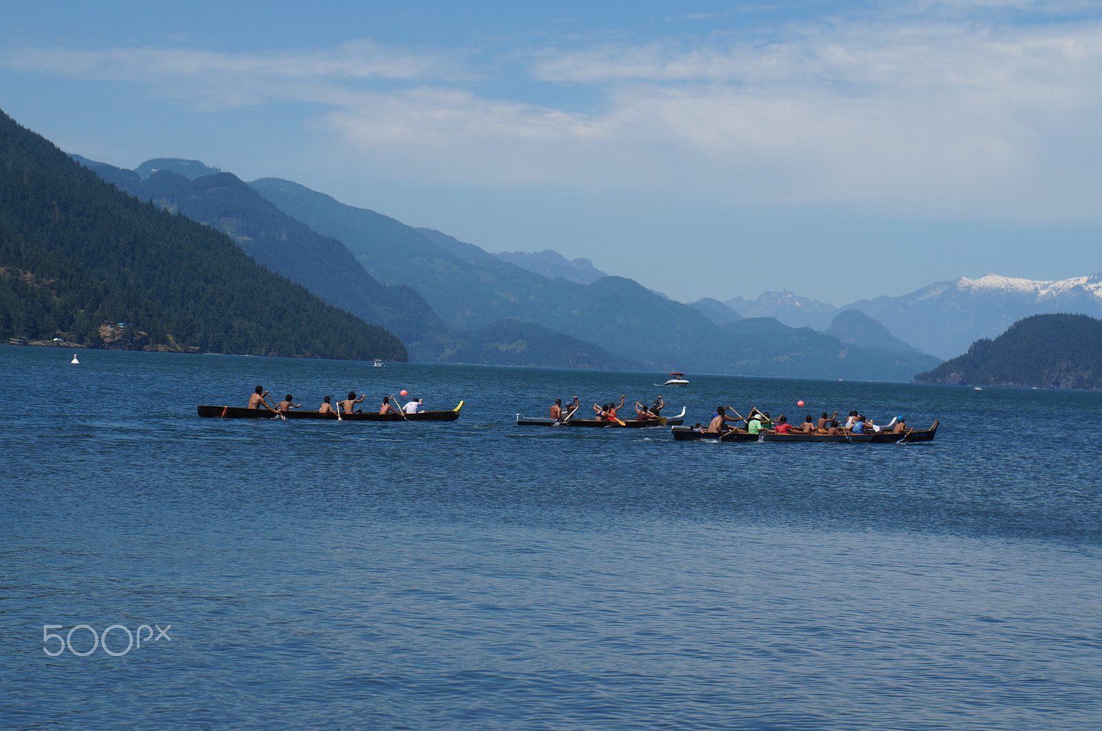 Sony E 18-55mm F3.5-5.6 OSS sample photo. Canoe competition photography
