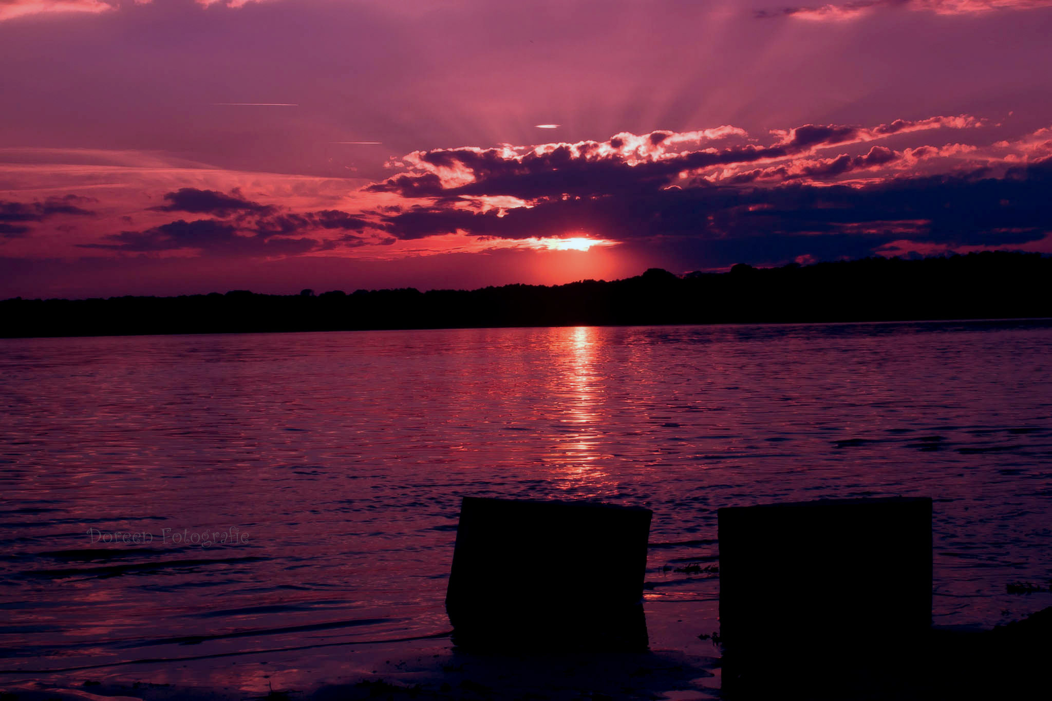 Canon EF 28-80mm f/3.5-5.6 USM sample photo. Sunset in the summer photography