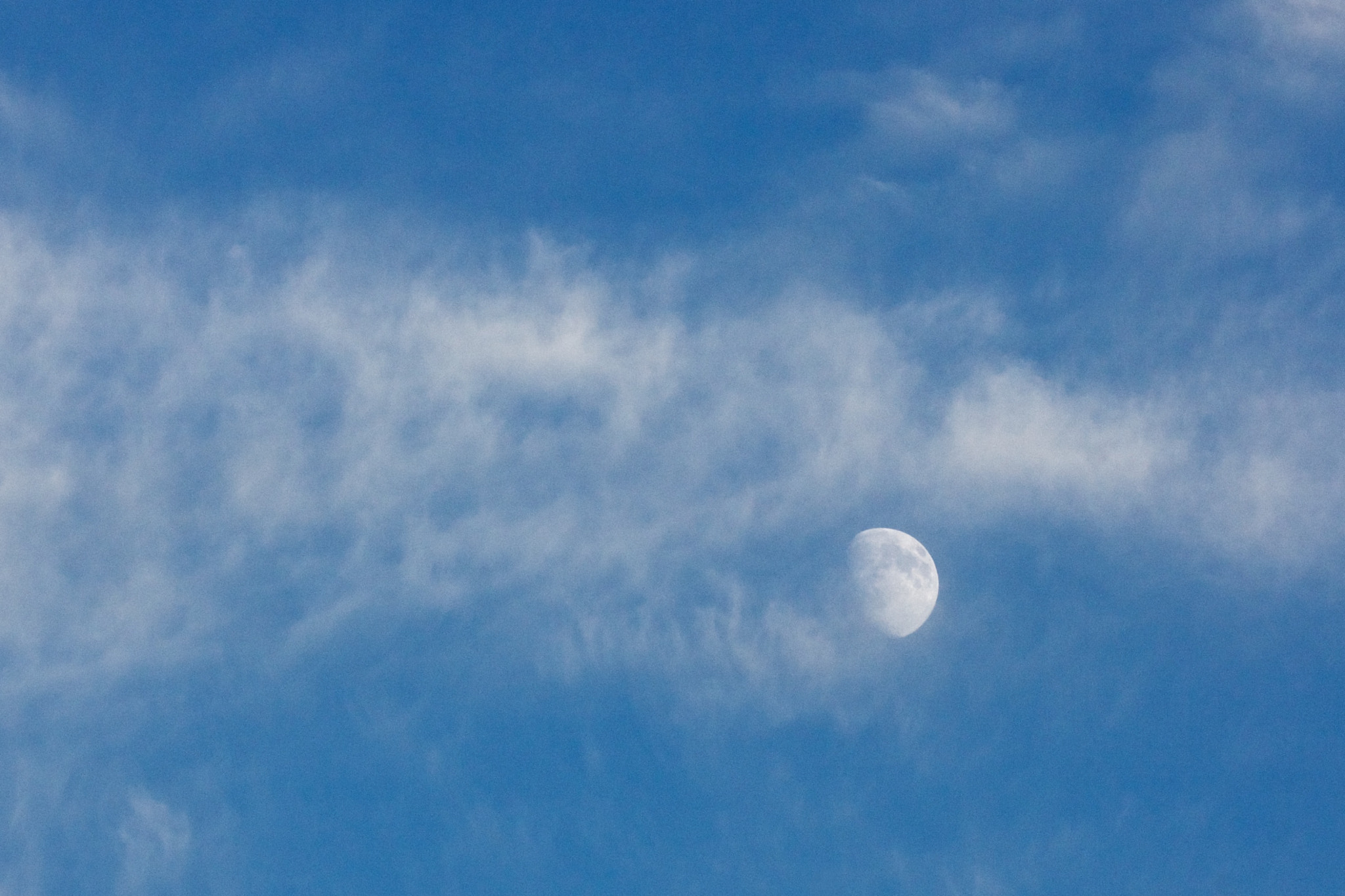 Sony Alpha DSLR-A700 sample photo. Moon arising photography