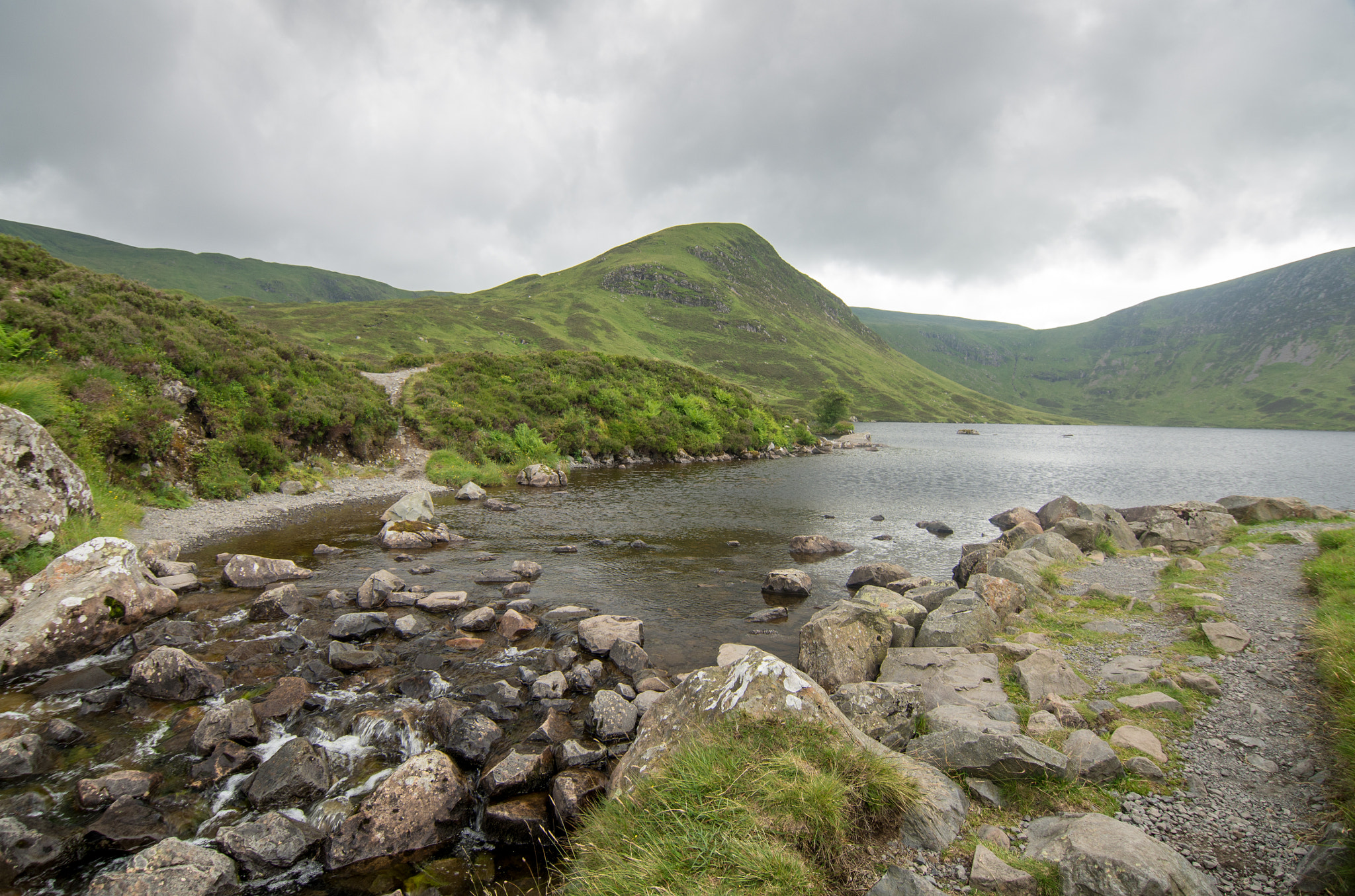 Pentax K-5 II sample photo. Loch skeen photography