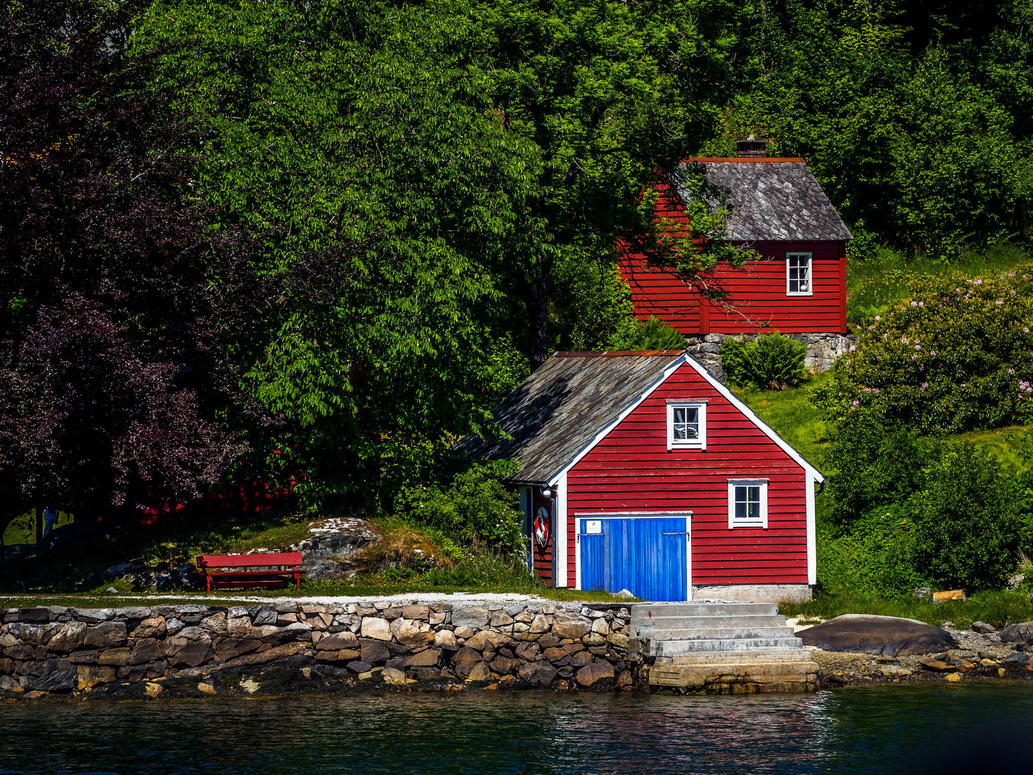 Olympus PEN E-P5 sample photo. The boat house photography