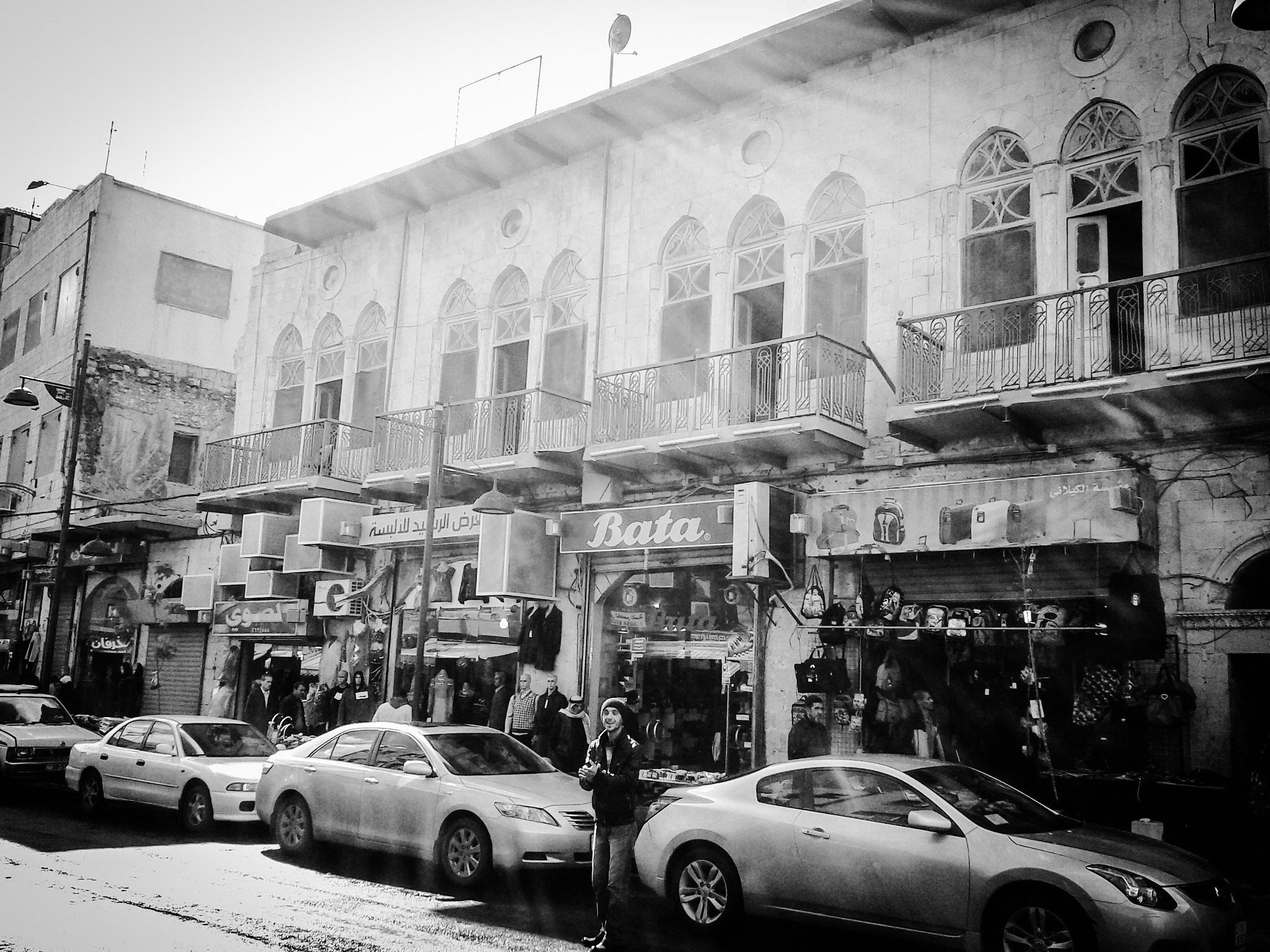 Google Nexus S sample photo. King ghazi hotel. old amman downtown photography