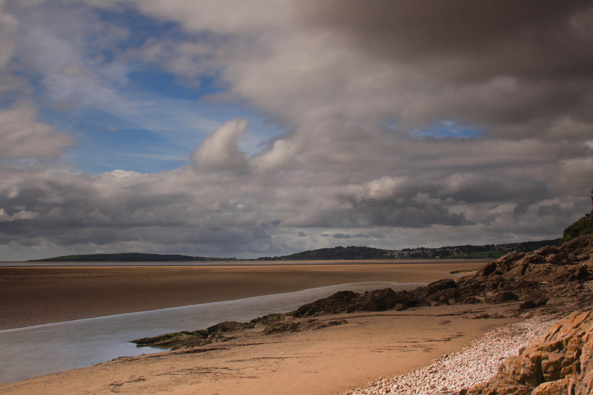 Canon EOS 50D + Canon EF 28-105mm f/3.5-4.5 USM sample photo. Across morecambe bay with a 10 stop photography