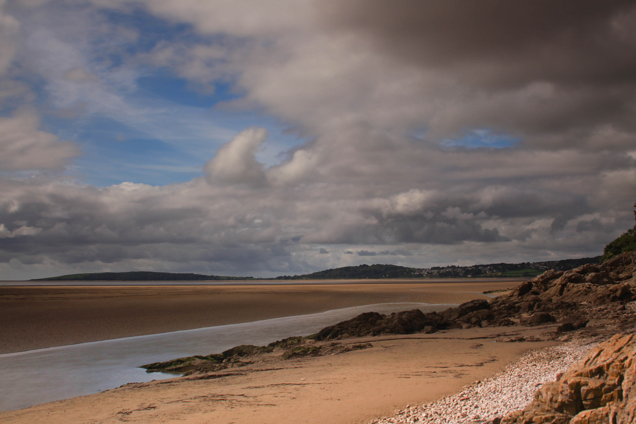 Canon EF 28-105mm f/3.5-4.5 USM sample photo. Across morecambe bay with a 10 stop photography