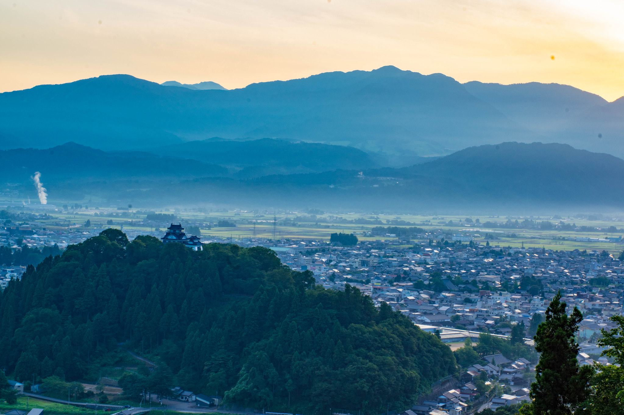 Pentax K-3 sample photo. Echizen-0hno castle photography