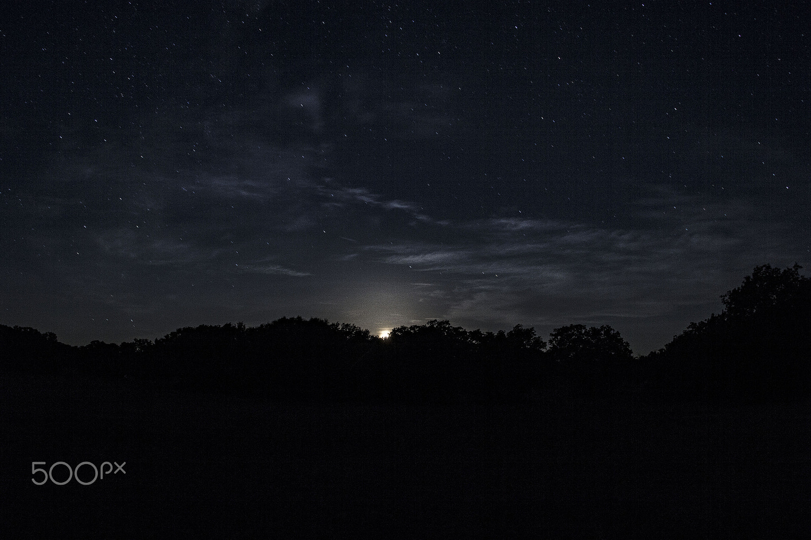 Canon EOS 60D + Canon EF 15mm F2.8 Fisheye sample photo. Moonset photography