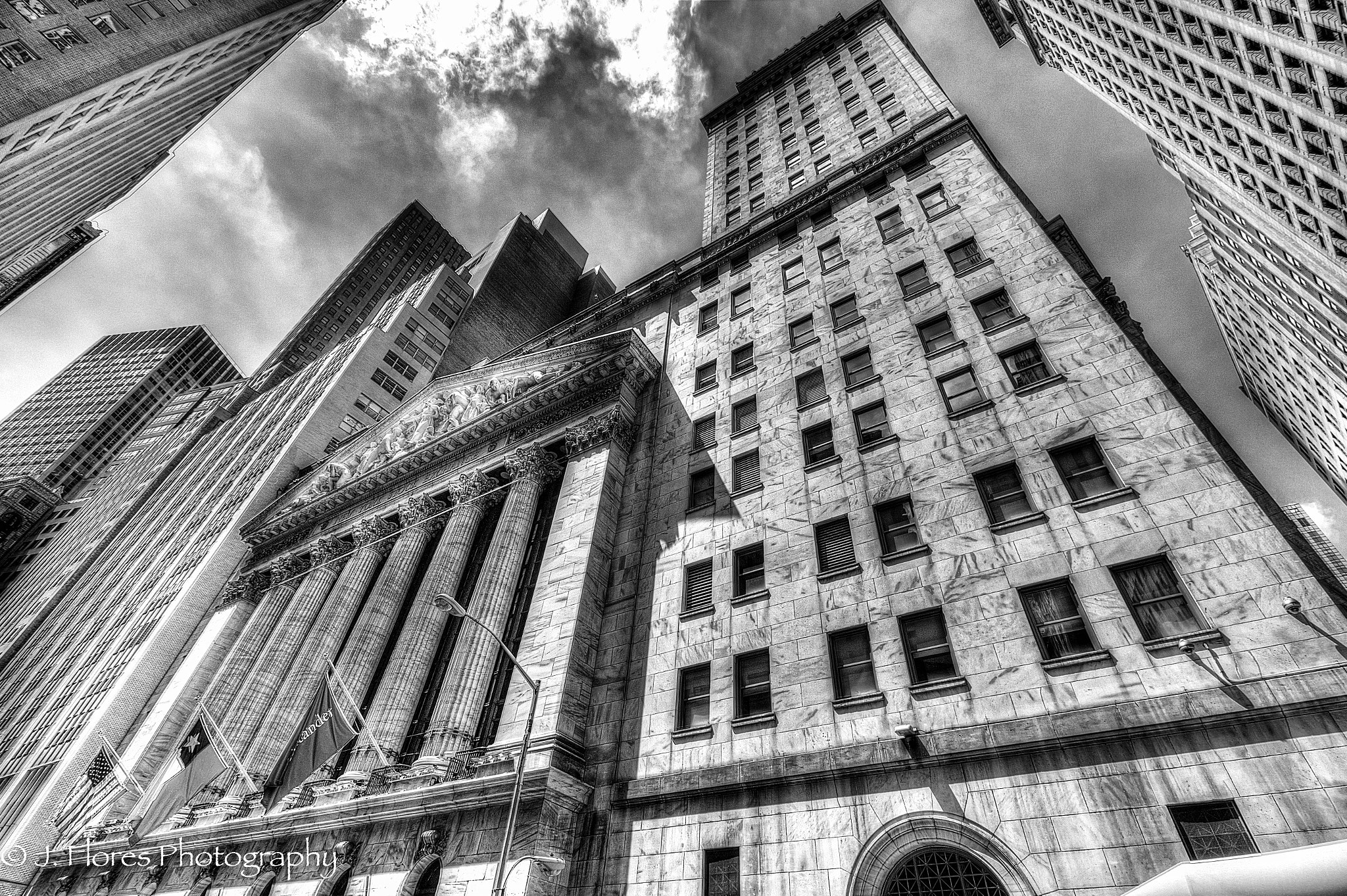 Canon EOS 7D Mark II + Canon EF-S 10-18mm F4.5–5.6 IS STM sample photo. New york stock exchangehdr photography