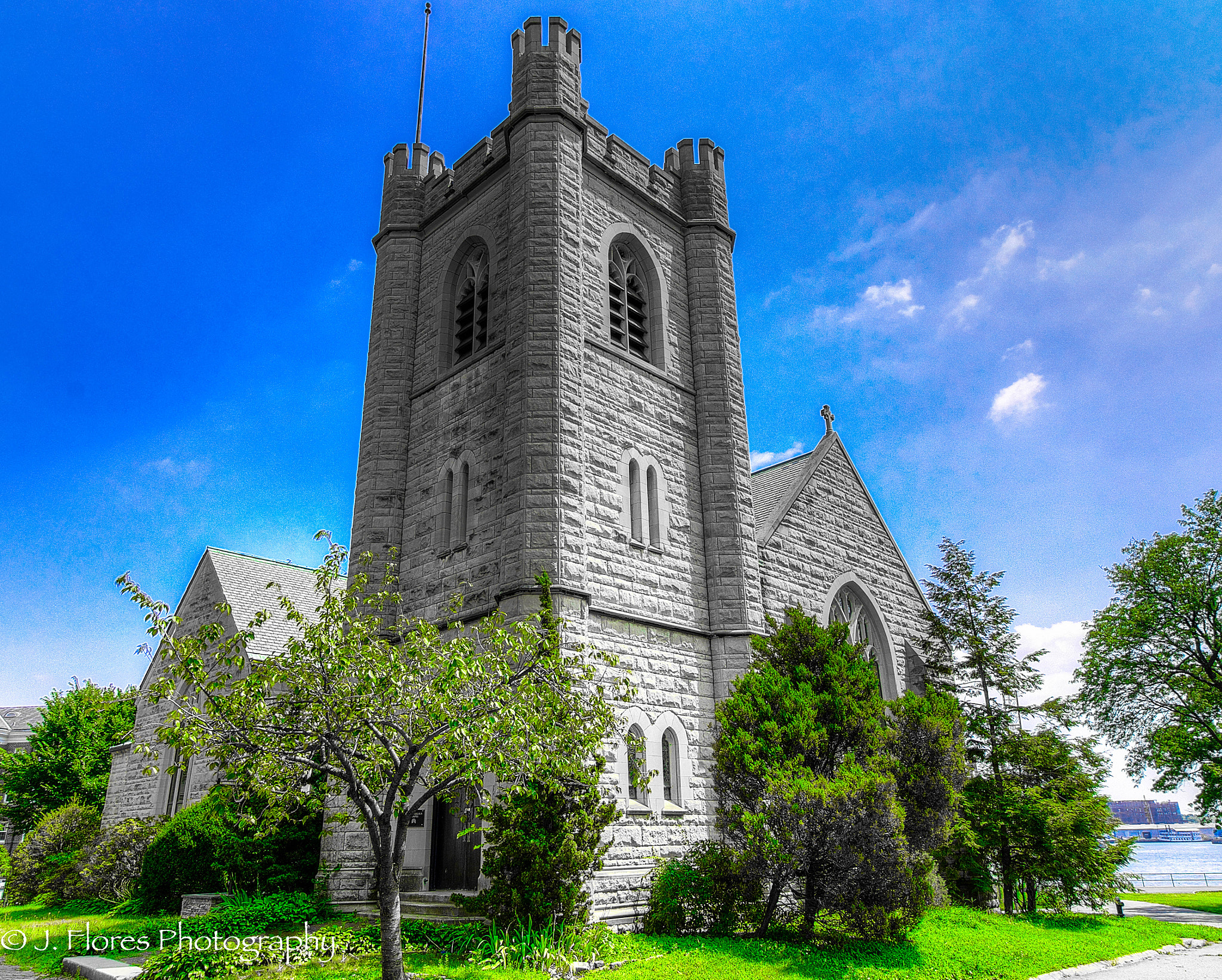 Canon EOS 7D Mark II + Canon EF-S 10-18mm F4.5–5.6 IS STM sample photo. Chapel governor's island photography
