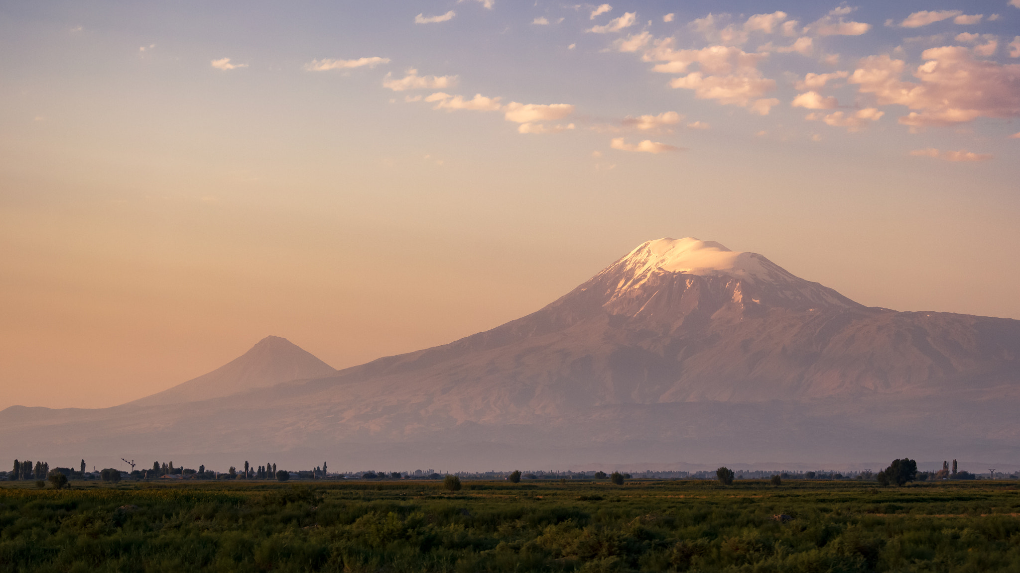 Canon EF-S 55-250mm F4-5.6 IS STM sample photo. Mount ararat sunrise photography