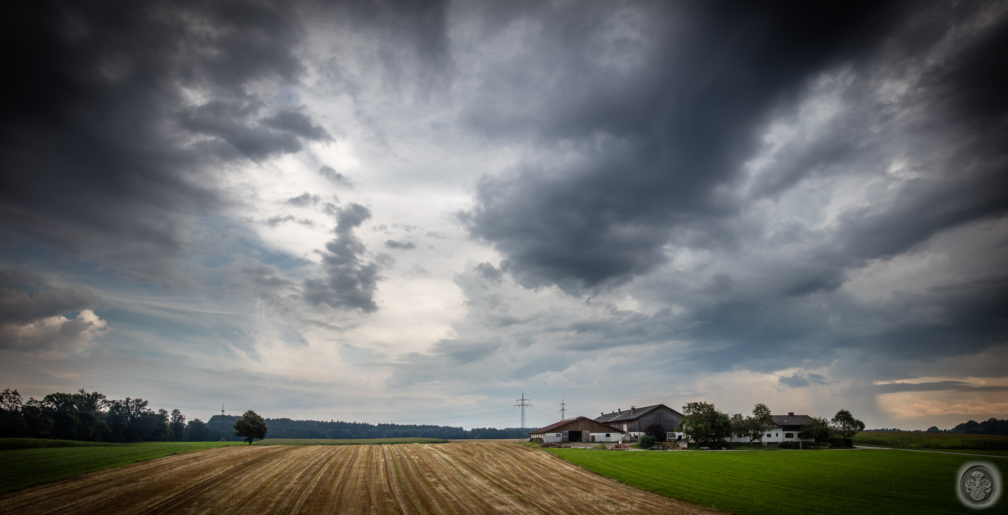 Canon EOS 5DS + Canon EF 16-35mm F4L IS USM sample photo. ...dark clouds above the farm....part xi... photography