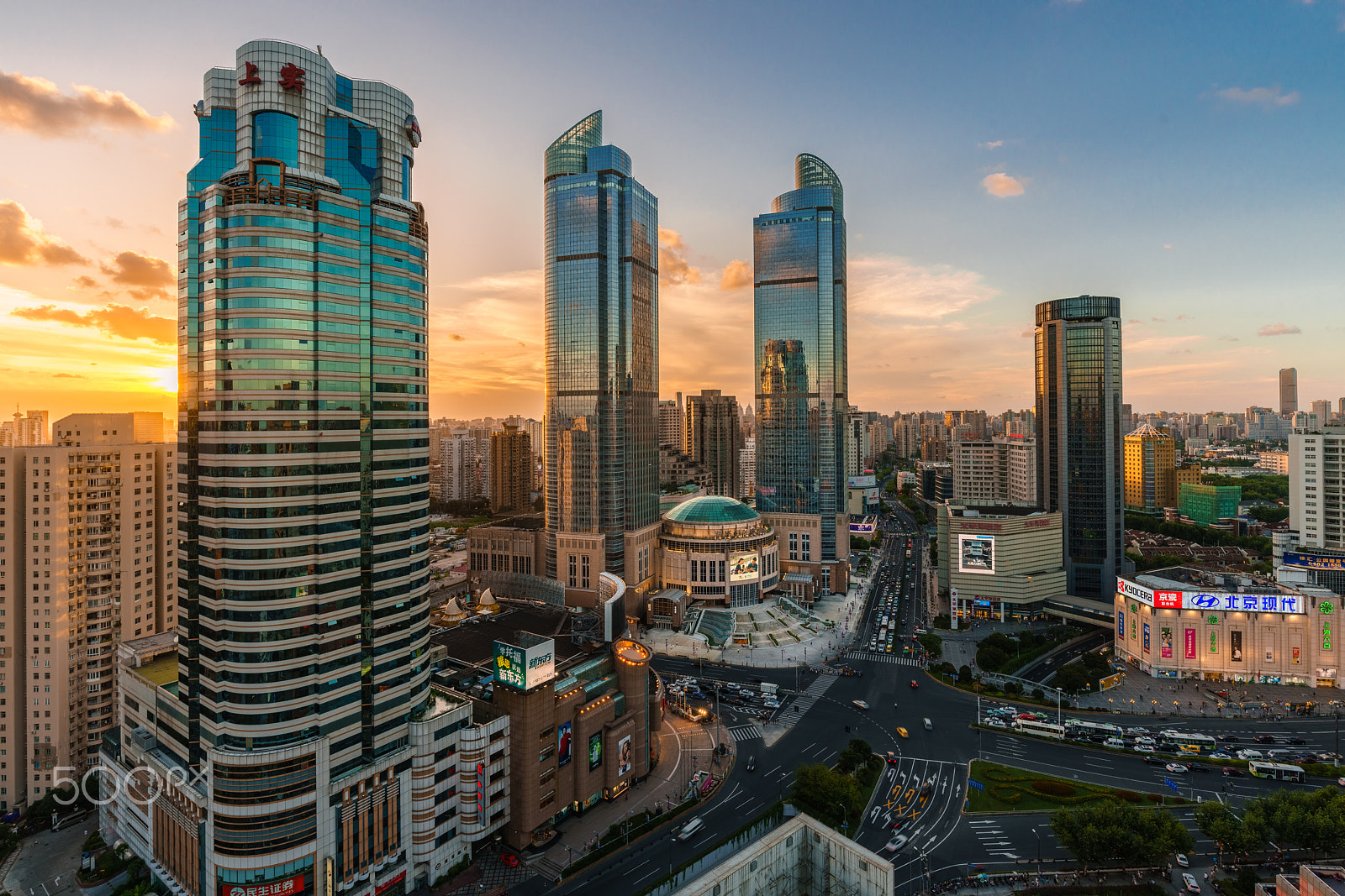 Canon EF 16-35mm F4L IS USM sample photo. The sunset of ganghui photography