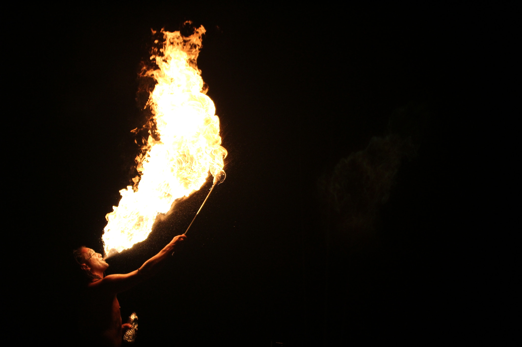 Tamron SP 35mm F1.8 Di VC USD sample photo. Fire esibition  photography